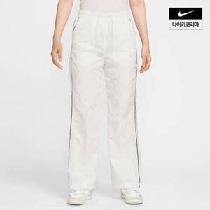 나이키 윈드러너 여성 하이웨이스트 우븐 오픈 헴 팬츠 FV7656-135 320384