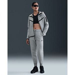 나이키 스포츠웨어 테크 플리스 여성 미드라이즈 조거 - 다크 그레이 헤더블랙 HV6780-063 273723