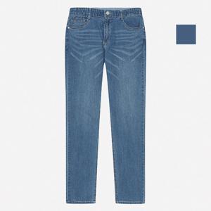 [뱅뱅] 공용 쿨맥스 절개포인트 청바지(NQJ294)