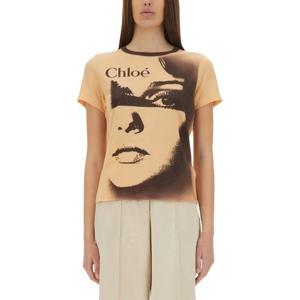 끌로에 로고 코튼 저지 크루넥 티셔츠 25UJH11189 81S