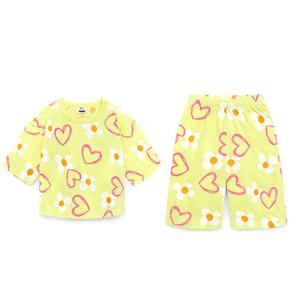 [쁘띠뮤] 코코하트5부실내복(FMECN03_YE)