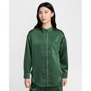 나이키 스포츠웨어 여성 오버사이즈 새틴 긴팔 탑 - 퍼세일 IM0576-323 274875