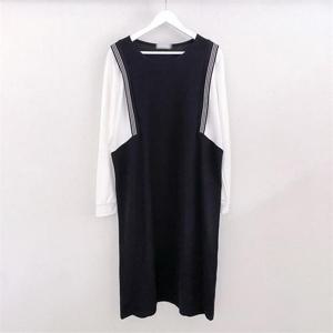 [강물처럼]아이우먼 톤앤톤라인롱원피스 BSN951M302 빅사이즈 (9