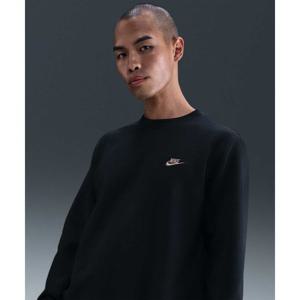 나이키 스포츠웨어 클럽 플리스 크루넥 스웻셔츠 M - 블랙모스우드 브라운 IB3304-010 247564