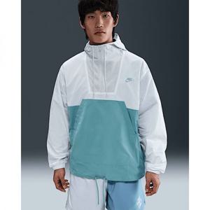 나이키 클럽 남성 마리나 아노락 풀오버 - 화이트데님 터콰이즈포톤 더스트데님 터콰이즈 HJ1958-100 270530