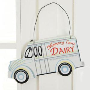 아트박스/컨츄리아이템 Dairy 버스 틴 사인보드