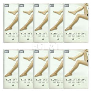 [BYC] 클래식 여성 판타롱 스타킹 10족 세트 GFT7101