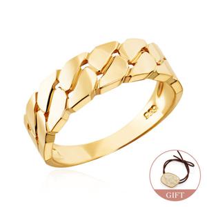 [비앤비골드] (3월베스트) 14K 와일드 볼드 체인 반지 RCW14063