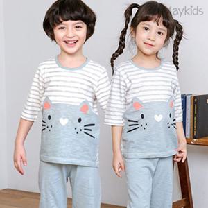 [메이키즈]하트냥 오가닉7부슬라브