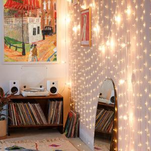 비상 LED 인테리어 와이어 커튼 무드등 줄조명-주광색