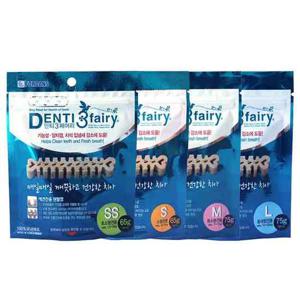 [포켄스]덴티페어리 65g SS/S/M/L 강아지껌 덴탈껌