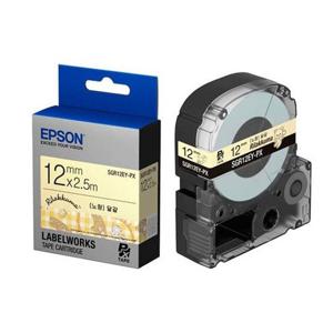 리락쿠마 테이프카트리지SGR12EY(12mm Yellow Black)