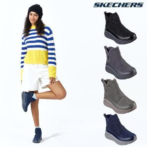 스케쳐스 여성용 겨울 디럭스 퀼팅 패딩 부츠