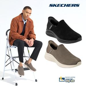 스케쳐스 남성용 소가죽 울트라플렉스3.0 슬립인스
