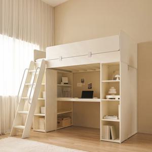 윌로우 아이브 2층 책상 수납 벙커침대 SS