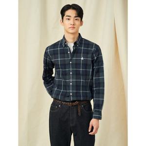 [빈폴멘] [Essential] 헤릿 체크 셔츠  그린 (BC5164E06M)