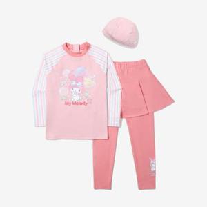 [휠라키즈] 마이멜로디 래쉬가드 SET (FK2SWG2S01F_SUP)