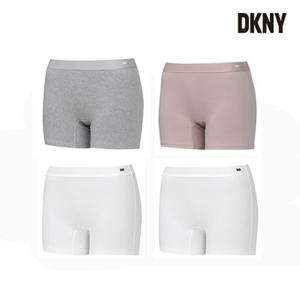 [DKNY] 여성 무형광 코튼 사각팬티 4종세트