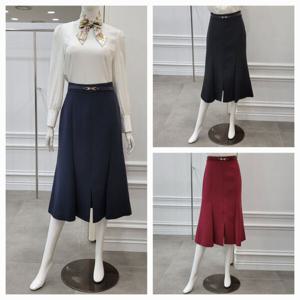 [미니멈]앞트임 플레어 스커트 (MYAGWS2130NA)_IC