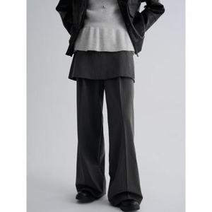 (356221WC24) [에잇세컨즈] 스트라이프 스커트 팬츠  애쉬