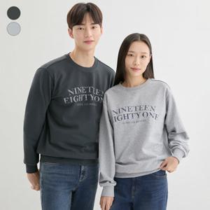 [게스][25FW] 유니 그래픽 맨투맨 NP3KE405