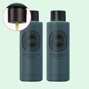 [더블찬스] 원더바스 슈퍼베지톡스 그린 약산성 클렌저 트위스트캡 200ml