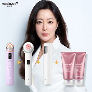 메디큐브 에이지알 하이포커스샷 플러스 화이트+울트라튠+부스터프로 라벤더