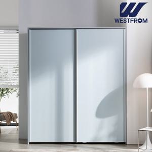 웨스트프롬 더블린 119 슬라이딩 키큰옷장 200cm 선반형