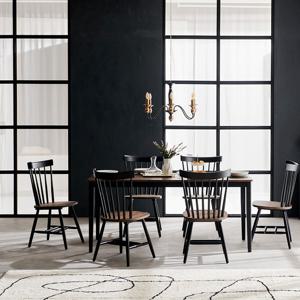 [모던하우스] ON 델카 다용도 테이블 브라운그레이 6인세트