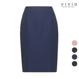 [비비드 시크릿가너]VIVID 여성 라운드 가을봄 스커트