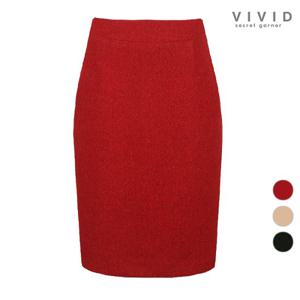 [비비드 시크릿가너]여성 하니 겨울 정장 울스커트