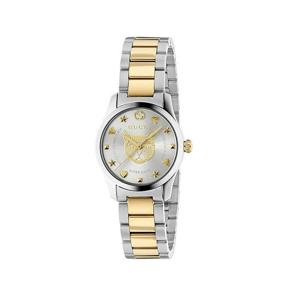 구찌 캣워치 고양이시계 골드 실버 여자 메탈시계 YA126596