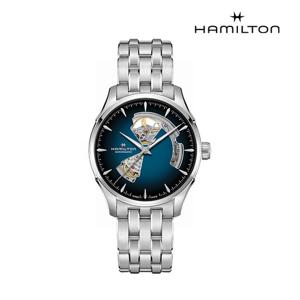 [해밀턴]H32675140 재즈마스터 오픈하트 오토 40mm 실버 메탈 남성 시계