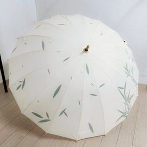 [애슬릿][애슬릿]대나무 손잡이 우산 양산 수동 우양산