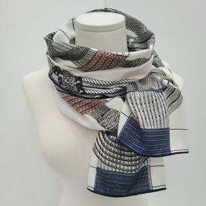 [애슬릿][애슬릿]여성 패턴 캐시미어 실크 봄 얇은 롱 스카프