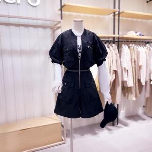 [시에로]  SK2OPF08M_4포켓 로고밴딩 반팔 점프수트