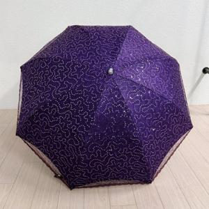 [애슬릿][애슬릿]스팽글 레이스 우산 양산 수동 우양산