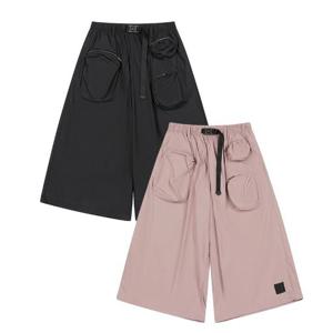 [오프로드]여성 메탈 지퍼 포켓 와이드 팬츠_5K41713