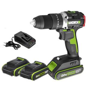 WORX 최대 20V WU369.2 충전 해머드릴 풀세트
