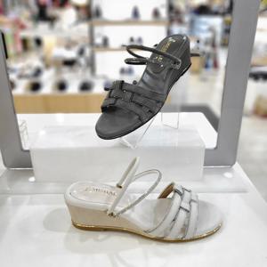 [탠디]BY탠디 여성투웨이 웨지통굽샌들X24026