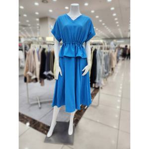 [더아이잗]브이넥 니트 스트링 원피스 IN5A0OP12421_DJ