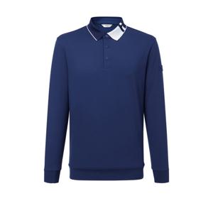 헤지스 골프 24FW 품절임박간절기필수템 블루 남성 제에리 블루종 티셔츠 HUTS4C616B3