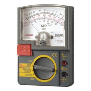산와 아날로그 절연저항계 메거 DM509S 테스터기