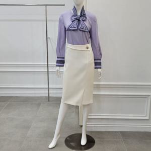 [미니멈]라운드 턱 루즈 블라우스(MXAAWB1260LV1)_IC