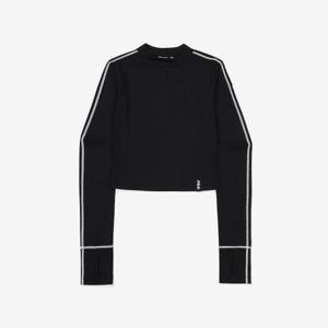 [휠라][FILA] 스티치 골지 긴팔티 (FS2RLF3252F_BLK)