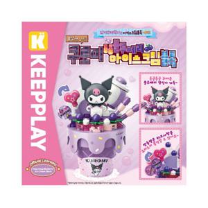 [오로라월드]산리오캐릭터즈 쿠로미 통통 블루베리 아이스크림 블록