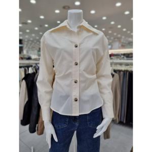 [더아이잗]허리셔링 셔츠 블라우스 IM9M0BL72_DJ