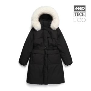 내셔널지오그래픽 N244WDW340 여성 아틀라스 롱기장 구스 다운 점퍼 CARBON BLACK