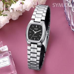 카시오 LTP-1169D-1A 레트로 라운드 스퀘어 아날로그 정장 여자