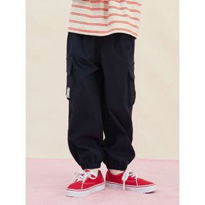 [TAG 69000원][빈폴키즈] 화섬 카고 조거 팬츠 네이비 (BI5221U03R)